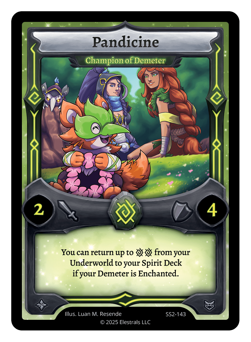Pandicine - Champion of Demeter - SS2-143